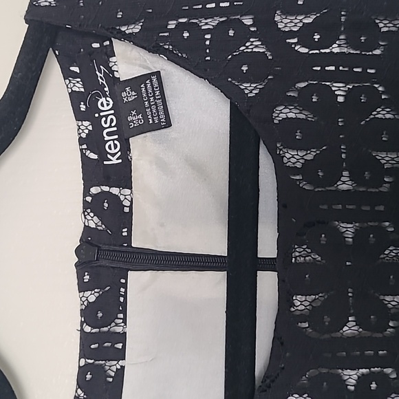 Kensie Black Lace Dress - Picture 2 of 4